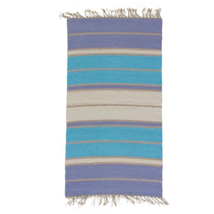 Hadrový koberec 70x129 farebný bavlnený tkaný koberec