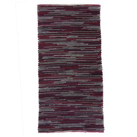 Hadrový koberec 77x133 farebný bavlnený tkaný koberec