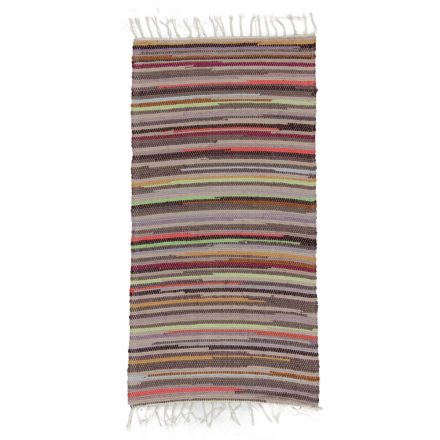 Hadrový koberec 62x119 farebný bavlnený tkaný koberec