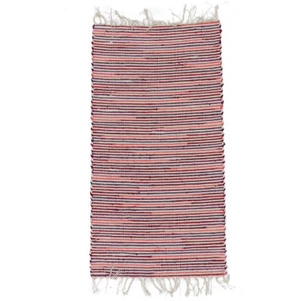 Hadrový koberec 70x117 farebný bavlnený tkaný koberec