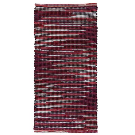 Hadrový koberec 59x116 farebný bavlnený tkaný koberec