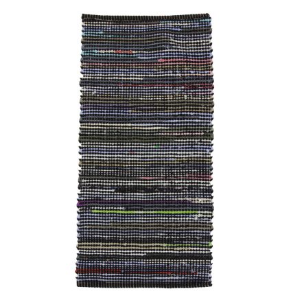 Hadrový koberec 63x123 farebný bavlnený tkaný koberec