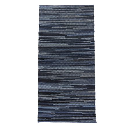Hadrový koberec 70x143 farebný bavlnený tkaný koberec