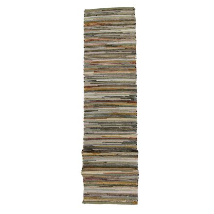 Hadrový koberec 70x346 farebný bavlnený tkaný koberec