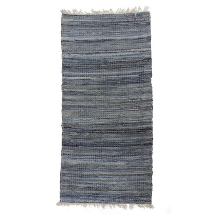 Hadrový koberec 148x71 farebný bavlnený tkaný koberec