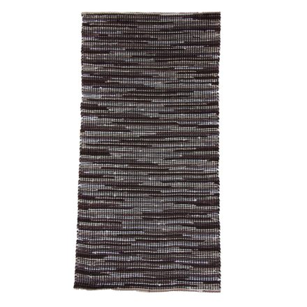 Hadrový koberec 77x163 farebný bavlnený tkaný koberec