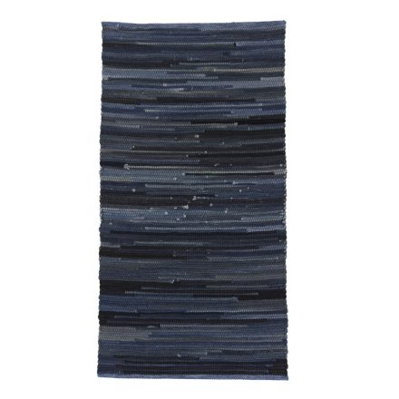 Hadrový koberec 69x132 farebný bavlnený tkaný koberec