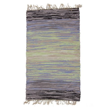 Hadrový koberec 73x123 farebný bavlnený tkaný koberec