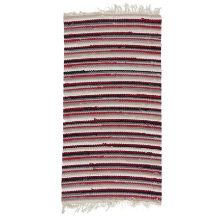 Hadrový koberec 67x127 farebný bavlnený tkaný koberec