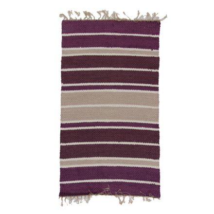 Hadrový koberec 71x122 farebný bavlnený tkaný koberec