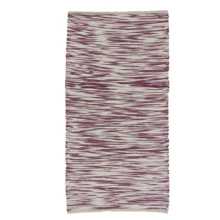 Hadrový koberec 71x132 farebný bavlnený tkaný koberec