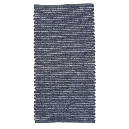 Hadrový koberec 117x60 pruhovaný bavlnený tkaný koberec