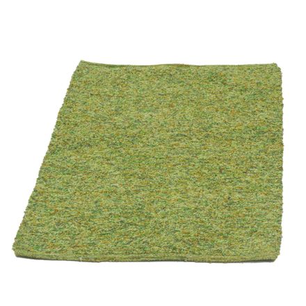 Hadrový koberec 60x88 zelený bavlnený tkaný koberec