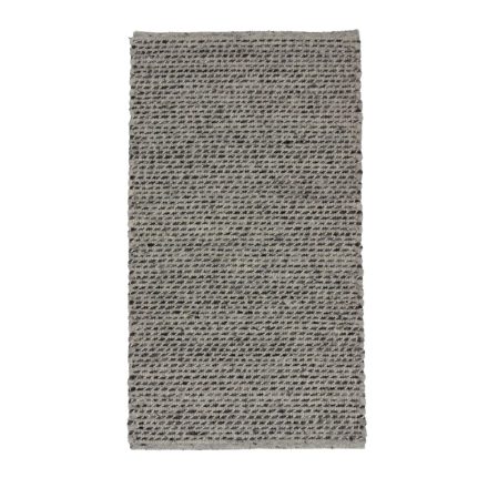 Tkaný vlnený koberec Rustic 70x125 moderný vlnený koberec do obývačky alebo spálne