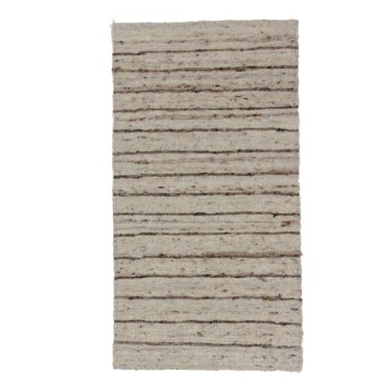 Tkaný vlnený koberec Rustic 70x130 moderný vlnený koberec do obývačky alebo spálne
