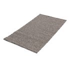 Sivý vlnený koberec Rustic 72x143 hrubý koberec