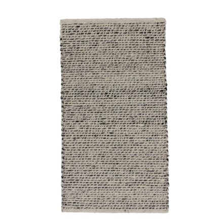 Tkaný vlnený koberec Rustic 72x130 moderný vlnený koberec do obývačky alebo spálne