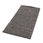 Tkaný vlnený koberec Rustic 70x141 moderný vlnený koberec do obývačky alebo spálne