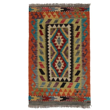 Koberec Kilim Chobi 94x61 ručne tkaný afganský kilim