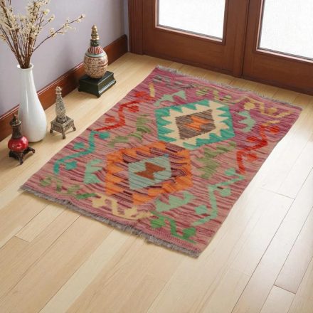 Koberec Kilim Chobi 91x59 ručne tkaný afganský kilim