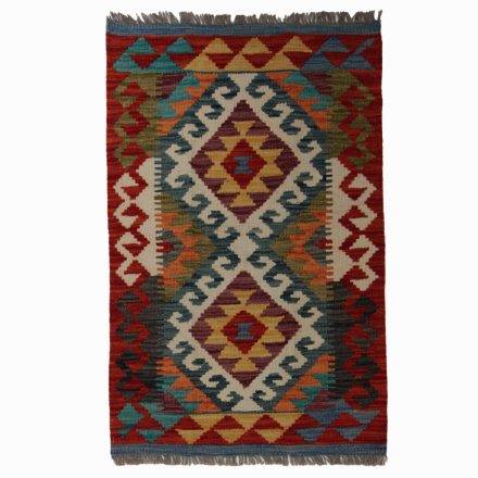 Koberec Kilim Chobi 95x61 ručne tkaný afganský kilim