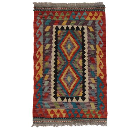 Koberec Kilim Chobi 93x58 ručne tkaný afganský kilim