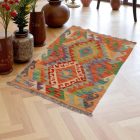 Koberec Kilim Chobi 66x95 Ručne tkaný afganský kilim z vlny