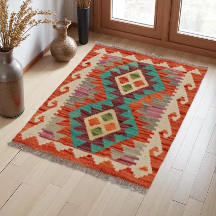 Koberec Kilim Chobi 81x61 ručne tkaný afganský kilim