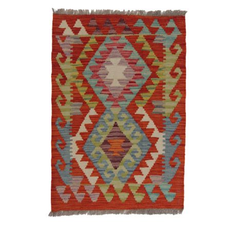 Koberec Kilim Chobi 91x63 ručne tkaný afganský kilim