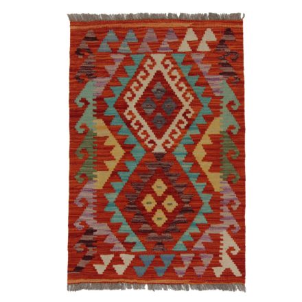 Koberec Kilim Chobi 97x63 ručne tkaný afganský kilim
