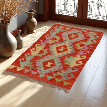 Koberec Kilim Chobi 101x59 ručne tkaný afganský kilim z vlny