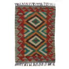 Koberec Kilim Chobi 59x87 Ručne tkaný afganský kilim z vlny