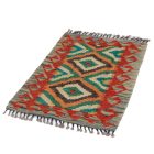 Koberec Kilim Chobi 59x87 Ručne tkaný afganský kilim z vlny