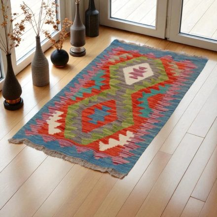 Koberec Kilim Chobi 98x57 ručne tkaný afganský kilim