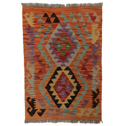 Koberec Kilim Chobi 95x67 ručne tkaný afganský kilim