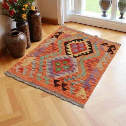 Koberec Kilim Chobi 95x67 ručne tkaný afganský kilim