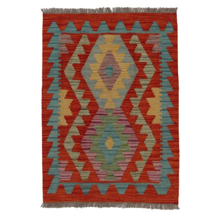 Koberec Kilim Chobi 90x66 ručne tkaný afganský kilim