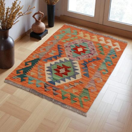 Koberec Kilim Chobi 91x67 ručne tkaný afganský kilim