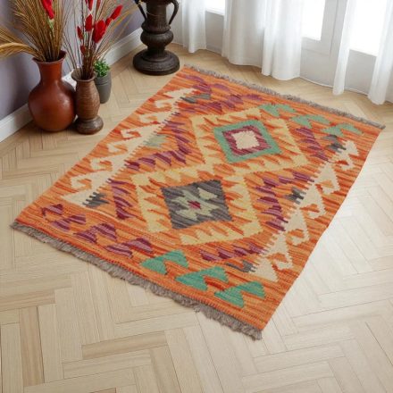 Koberec Kilim Chobi 68x86 Ručne tkaný afganský kilim