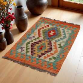 Koberec Kilim Chobi 65x97 Ručne tkaný afganský kilim