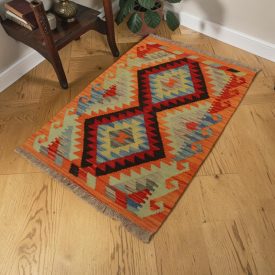 Koberec Kilim Chobi 69x103 Ručne tkaný afganský kilim