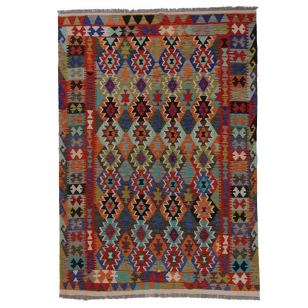 Koberec Kilim Chobi 242x171 ručne tkaný afganský kilim