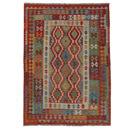 Koberec Kilim Chobi 244x178 ručne tkaný afganský kilim z vlny