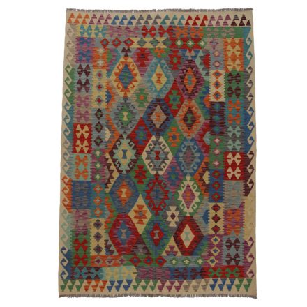 Koberec Kilim Chobi 249x176 ručne tkaný afganský kilim