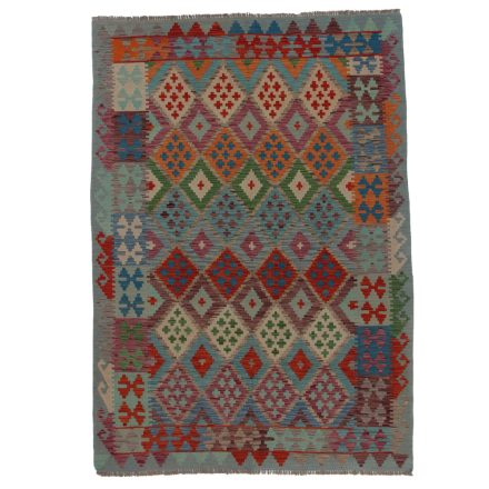 Koberec Kilim Chobi 247x175 ručne tkaný afganský kilim z vlny