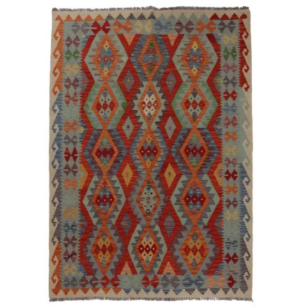Koberec Kilim Chobi 241x176 ručne tkaný afganský kilim