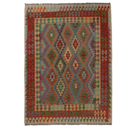Koberec Kilim Chobi 242x178 ručne tkaný afganský kilim