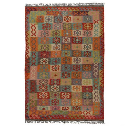 Koberec Kilim Chobi 244x166 ručne tkaný afganský kilim z vlny
