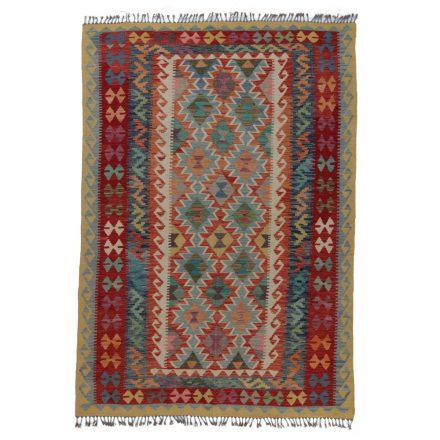 Koberec Kilim Chobi 249x175 ručne tkaný afganský kilim z vlny