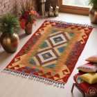 Koberec Kilim Chobi 93x51 ručne tkaný afganský kilim